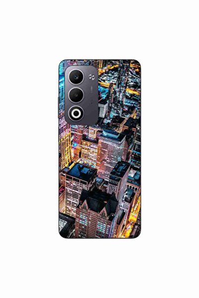 OEM Калъф, съвместим с Oppo A5, силиконов гел TPU, модел Нощен град