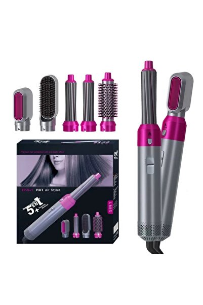 OEM Uscător de Păr 5 în 1 cu Accesorii Interschimbabile – Coafare Profesional...