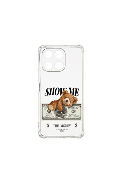 bestcase Калъф за Honor 200 Smart, Удароустойчив 1.5ММ, Мече  "Покажи ми пари...