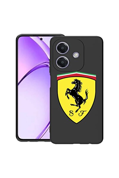 bestcase ¬Æ Husa pentru OPPO A60 5G / A40 / A40M, Ferrari, Slim Silicon 0.8MM...