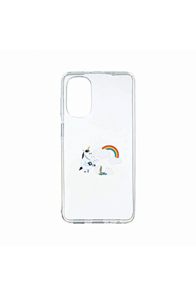 bestcase Husa Silicon, Compatibila Cu Motorola Moto G62 5G, Unicorn Rainbow, ...