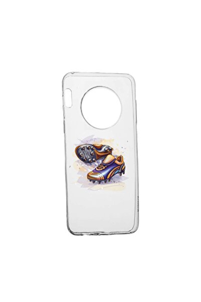 bestcase Husa Silicon, Compatibila Cu Huawei Nova Y90, Football Shoes, rezist...