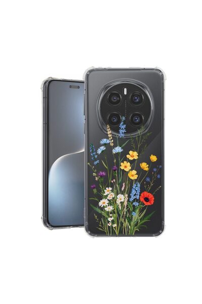 bestcase Αντικραδασμική Θήκη Συμβατή με Honor Magic7 Pro, Χαριτωμένο Ανθοδέσμ...