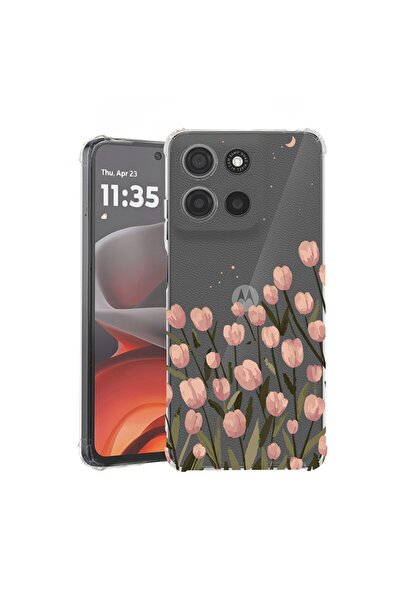 bestcase ¬Æ Husa Anti Shock Compatibila cu Motorola Edge 60 Neo, Floral - Pas...