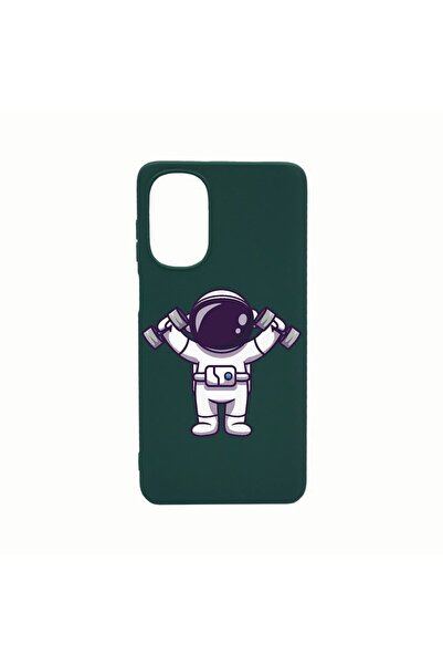 bestcase Husa Silicon, Compatibila Cu Motorola Moto E32s, Astronaut Gym, Rezi...