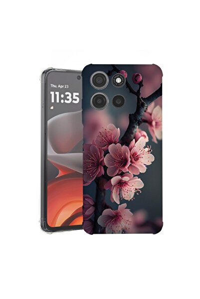 bestcase ¬Æ Husa Anti Shock Compatibila cu Motorola Edge 60 Neo, Cherry Bloss...