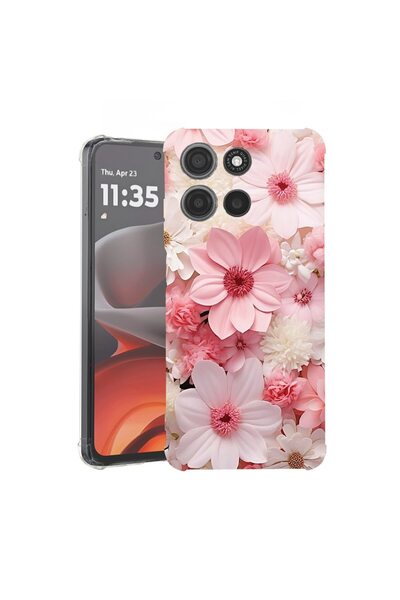 bestcase Husă Antișoc pentru Motorola Edge 60 / Edge 60 Fusion cu design Marg...
