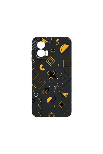 bestcase Λεπτή Θήκη Σιλικόνης 0.8MM, Συμβατή με Motorola Moto G85, Σύμβολα, Π...
