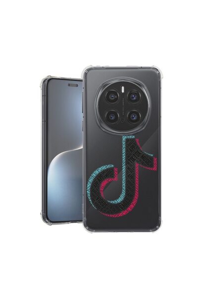 bestcase ¬Æ Husa pentru Honor Magic7 Pro, Anti Shock 1.5MM, Calligraphy TikTo...
