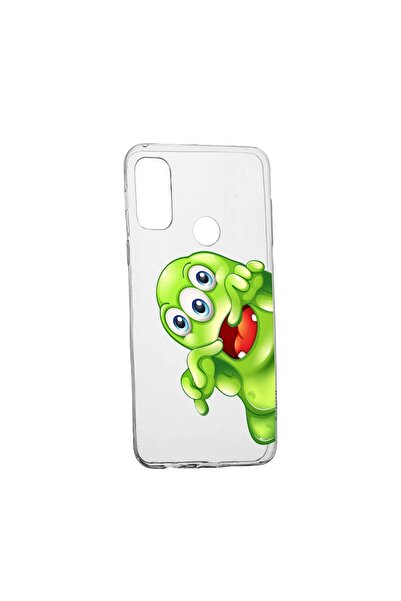 bestcase Husa Silicon Compatibila Cu Motorola Moto G60s, Green Monster, rezis...