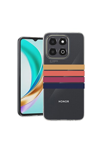 bestcase Husă pentru Honor X6b, BestCase® Silicon transparent 2MM, Retro Line...