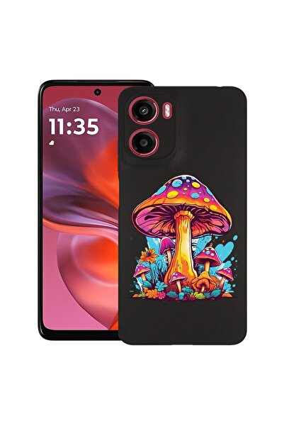 bestcase ¬Æ Husa pentru Motorola Moto E15 / Moto G05, Dream Colors Mushrooms,...