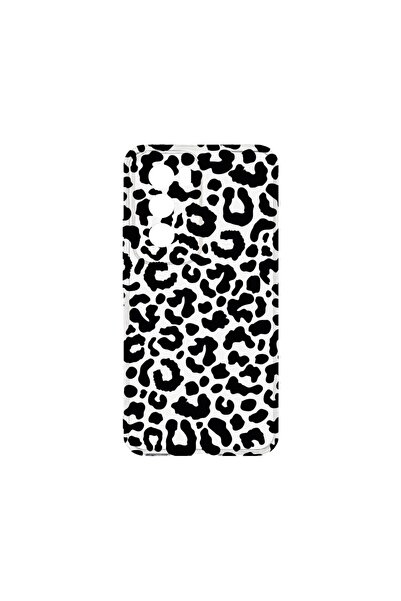 bestcase ¬Æ Husa Clear Silicon 2MM, Compatibila Cu OPPO Reno12 5G, Leopard, A...