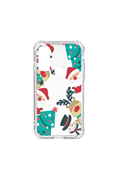 bestcase Husa Anti Shock Silicon Compatibila Cu Motorola Moto E20, Xmas Winte...