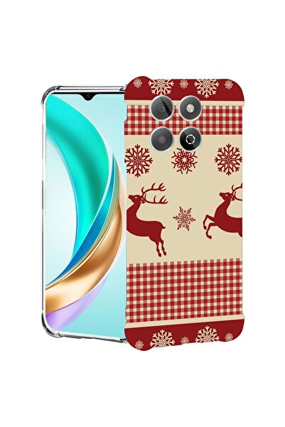 bestcase ¬Æ Husa compatibila Honor X8C, Anti Shock 1.5MM, Xmas Pattern, Prote...