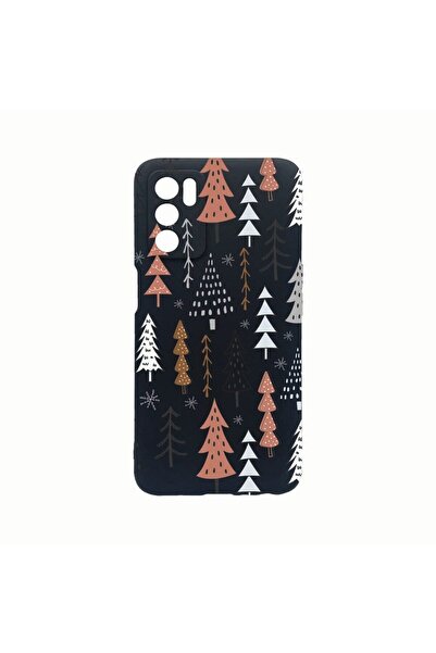 bestcase Husa Silicon, Compatibila cu Oppo A54s, Christmas Hand Drawn, Rezist...