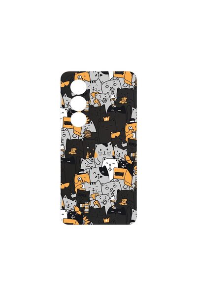 bestcase Husa Pentru OPPO A80, BestCase¬Æ Slim Premium Silicon 1.2MM, Cat Pat...