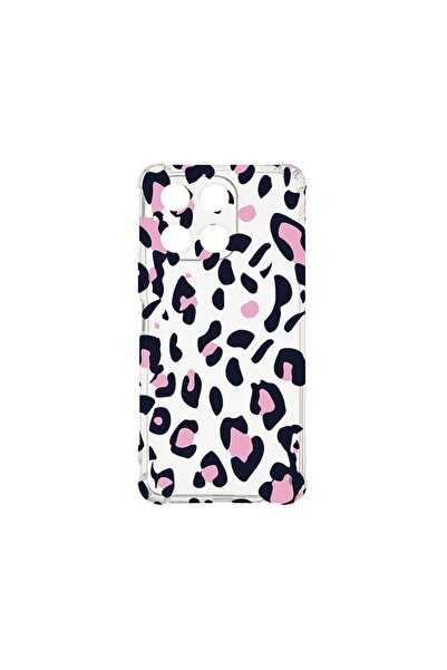 bestcase Αντικραδασμική Θήκη 1.5MM, Συμβατή με Honor X6a, Ροζ Σχέδιο Λεοπάρδα...