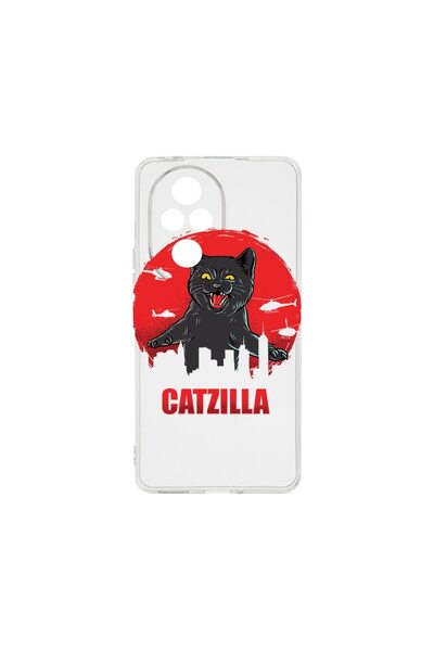 bestcase ¬Æ Husa Clear Silicon 2MM, Compatibila Cu Honor 200, Catzilla, Antis...