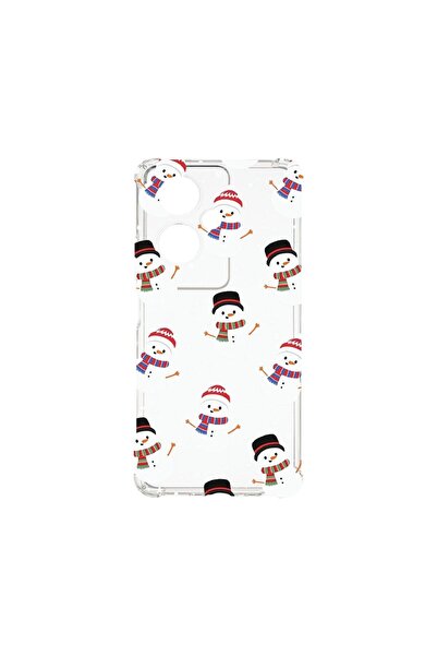 bestcase Αντικραδασμική Θήκη 1.5MM, Συμβατή με OPPO Reno 11F, Σχέδιο Χιονάνθρ...