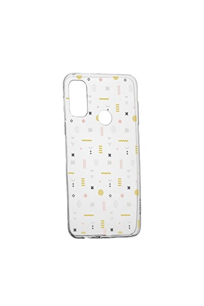 bestcase Husa Silicon Compatibila Cu Motorola Moto E40, Symbols, rezistenta l...