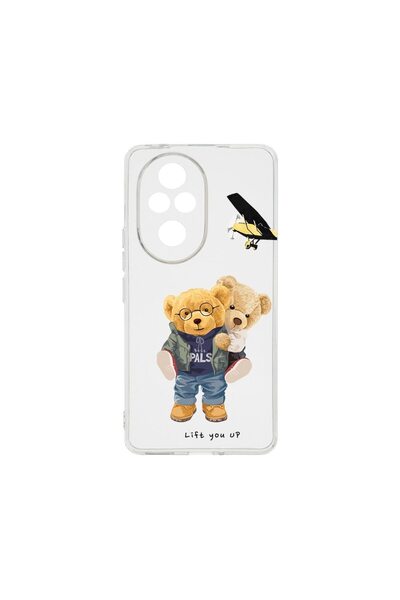 bestcase Husă transparentă din silicon de 2MM, compatibilă cu Honor 200, Tedd...