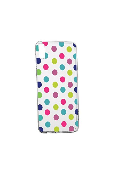 bestcase Husa pentru Motorola Moto E6, Dots Color, rezistenta la uzura, anti-...