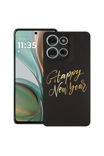 bestcase ¬Æ Husa pentru Motorola Moto G Play (2025) cu Design Happy New Year,...