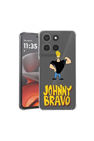 bestcase ¬Æ Husa pentru Motorola Edge 50 Neo, Anti Shock 1.5MM, Johnny Bravo,...