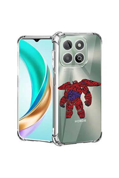 bestcase ¬Æ Husa compatibila Honor X8C, Anti Shock 1.5MM, Calligraphy Baymax,...