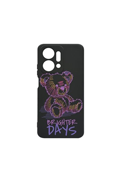 bestcase Θήκη Σιλικόνης Premium Λεπτή 1.2MM, Συμβατή με Honor X7a, Σχέδιο Αρκ...