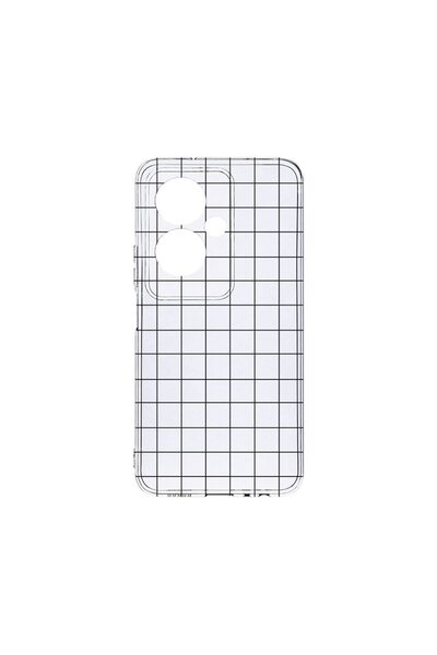 bestcase Clear Silicone Case 2MM, Compatible with OPPO A79 5G, Grid, Shockpro...
