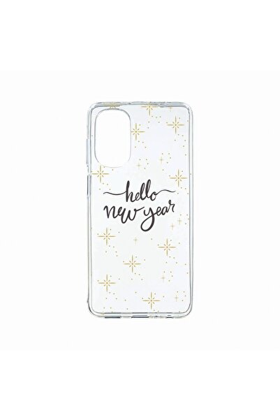 bestcase Husa Silicon, Compatibila Cu Motorola Moto G62 5G, Hello New Year, R...