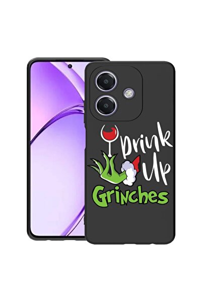 bestcase Калъф за OPPO A60 5G / A40 / A40M, Гринчове - Пийте, Тънък силиконов...