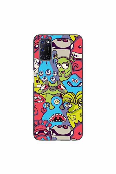 OEM Husa compatibila cu Oppo A72 Silicon Gel Tpu Model Squishi Monsters