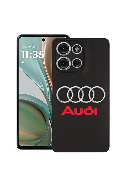 bestcase Θήκη για Motorola Moto G75, Audi, Λεπτή σιλικόνη 0.8MM, Αντικραδασμι...
