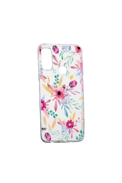 bestcase Θήκη σιλικόνης συμβατή με Motorola Moto G41, Χαρούμενα Λουλούδια, αν...
