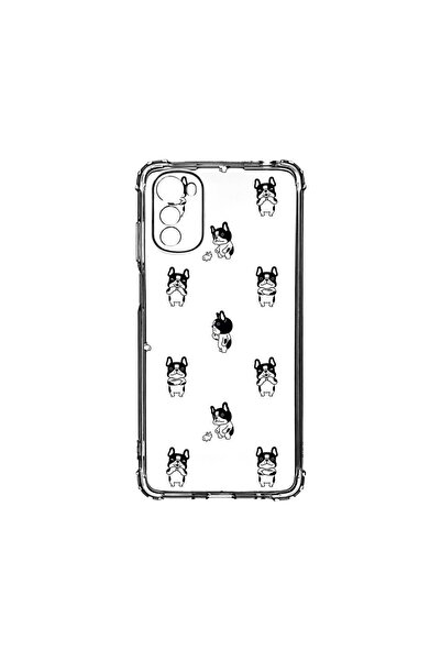 bestcase Противоударен калъф 1.5ММ, съвместим с Motorola Moto G62 5G, с десен...