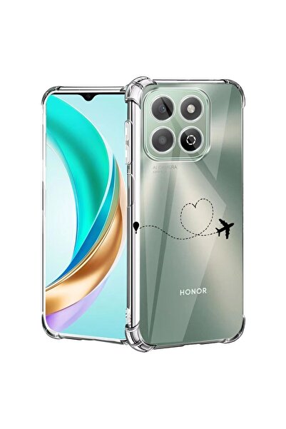 bestcase Husă pentru Honor X7d / 400 Smart cu design „Love To Travel”, anti-ș...