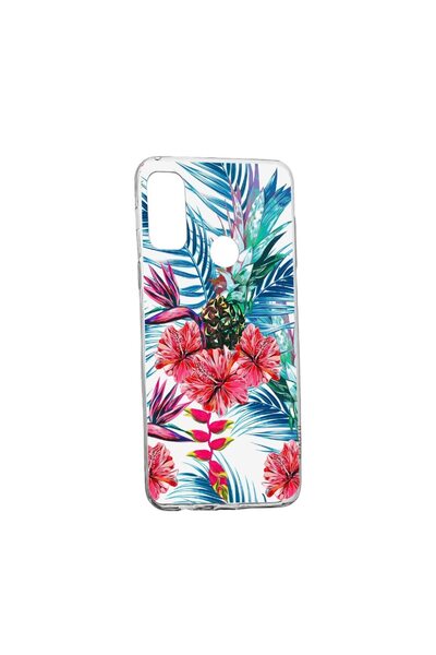 bestcase Husa Silicon Compatibila Cu Motorola Moto E40, Tropical, Ananas, rez...