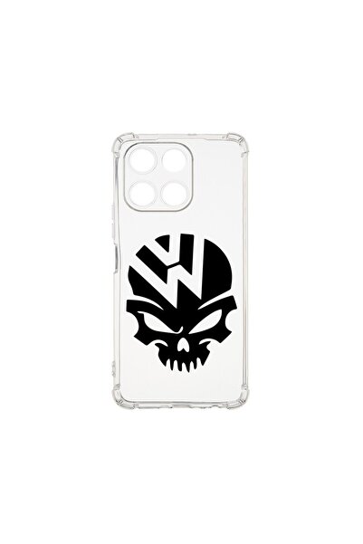 bestcase ¬Æ Case for Honor 200 Smart, Anti Shock 1.5MM, VW Skull, Shock Resis...