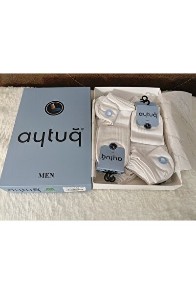 Aytuğ&Mısırlı Aytuğ Brand 11213 Seamless Cotton Men's Booties Socks 12-Pack W...