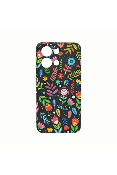 bestcase Θήκη Σιλικόνης, Συμβατή με Oppo Reno8 Pro, Χαρούμενα Λουλούδια, Ανθε...