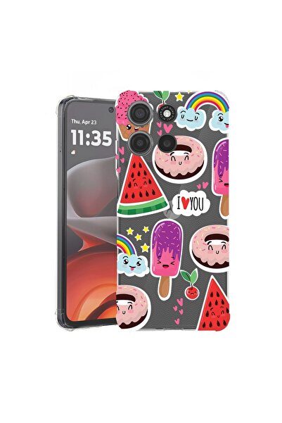 bestcase ¬Æ Husa pentru Motorola Moto G15, Anti Shock 1.5MM, Summer Feeling, ...