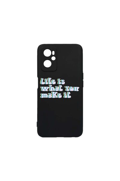 bestcase Λεπτή Θήκη Σιλικόνης 0.8MM, Συμβατή με OPPO K10 4G, Η ζωή είναι αυτό...