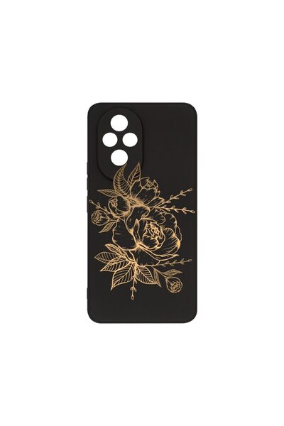 bestcase ¬Æ Husa Premium Silicon, Compatibila Cu Honor 200 Pro, Golden Rose, ...