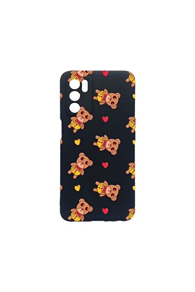 bestcase Λεπτή Θήκη Σιλικόνης 0.8MM, Συμβατή με OPPO A54s, Σχέδιο Αρκουδάκι Α...