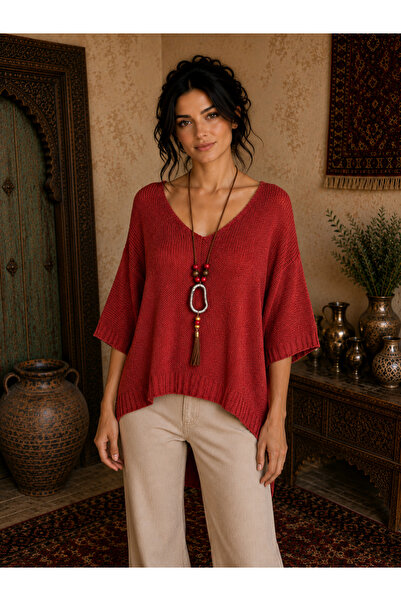 MENSAR OTANTİK Necklace 1. Quality Merserized Blouse Standard Size 38/44