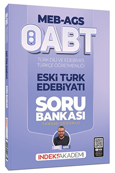 İndeks Akademi 2026 ÖABT MEB-AGS Türk Dili ve Edebiyatı-Türkçe Eski Türk Edeb...
