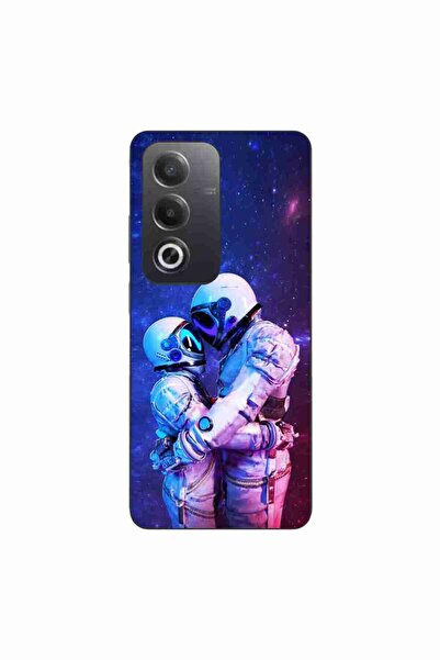 OEM Husa compatibila cu Oppo A80 Silicon Gel Tpu Model Astronauts Couple